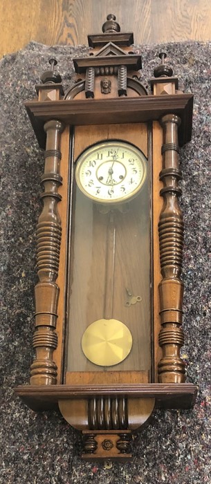 Victorian vienna wall clock