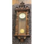 Victorian vienna wall clock