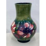 Large early Moorcroft vase measures approx 26cm tall signed on base