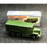 Original Dinky Supertoys 689 Medium Artillery Tractorlooks in very good condition still in original