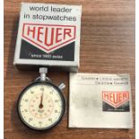 Vintage heuer stop watch