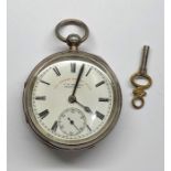 Antique the express english lever j.g.greaves sheffield pocket watch the watch winds and ticks but