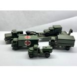 5 dinky vehicles military