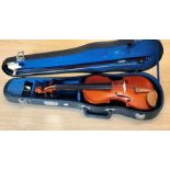 student violin in good condition in original box