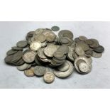 Collection of pre 1947 silver coins 500g