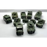 11 dinky vehicles military