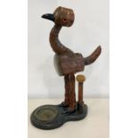 large vintage Y Z bird measures approx height 42cm marked on ash tray YZ trade mark