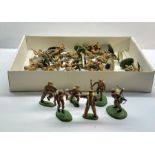 Large collection of B.M.C toys British inf ww2 plastic soldiers