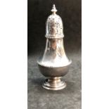 Silver sugar caster Birmingham silver hallmarks weight 142g