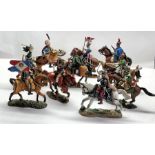 Selection of 10 Del Prado Soldiers On Horseback