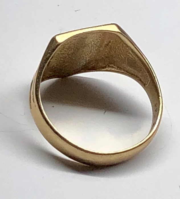 9ct gold ring weight 3.5 grams - Image 3 of 4