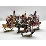 Selection of 10 Del Prado Soldiers On Horseback