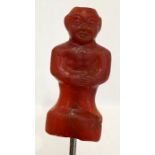 Possibly Ancient Sumerian carved agate figure
