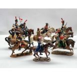 Selection of 10 Del Prado Soldiers On Horseback