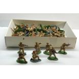 Large collection of Conte british paras ww2 plastic soldiers