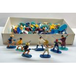 Large collection of armies in plastic boxers plastic soldiers