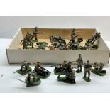 Large collection of CTS German ww2 plastic soldiers