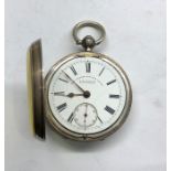 Antique silver pocket watch j.g.greaves sheffield