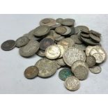 Collection of pre 1947 silver coins 500g