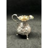 Antique Georgian silver cream jug