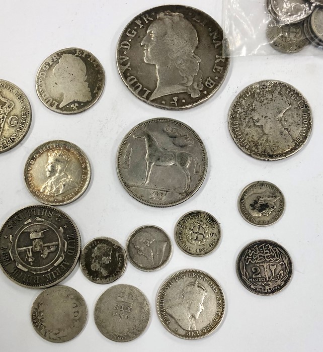 Collection of antique silver coins - Image 3 of 4