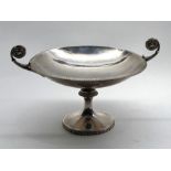 Sheffield silver fruit dish measures approx 20cm wide height 10cm makers james dixon and sons sheffi