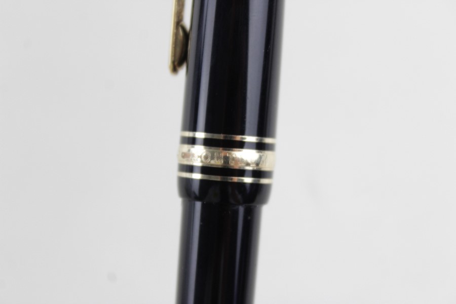 Montblanc Meisterstuck black ballpoint pen serial number CT1489669 - Image 3 of 6