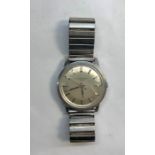 Vintage gents Eternamatic 1000 wristwatch the watch winds and ticks but no warranty given measures a