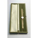 9ct ladies dress watch weight 15