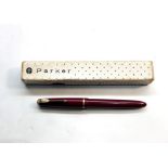 Vintage Parker fountain pen boxed