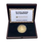 9ct Gold The Royal Wedding gold numissproof coin, of Harry and Megan 1oz of 375-1000 gold, limited e