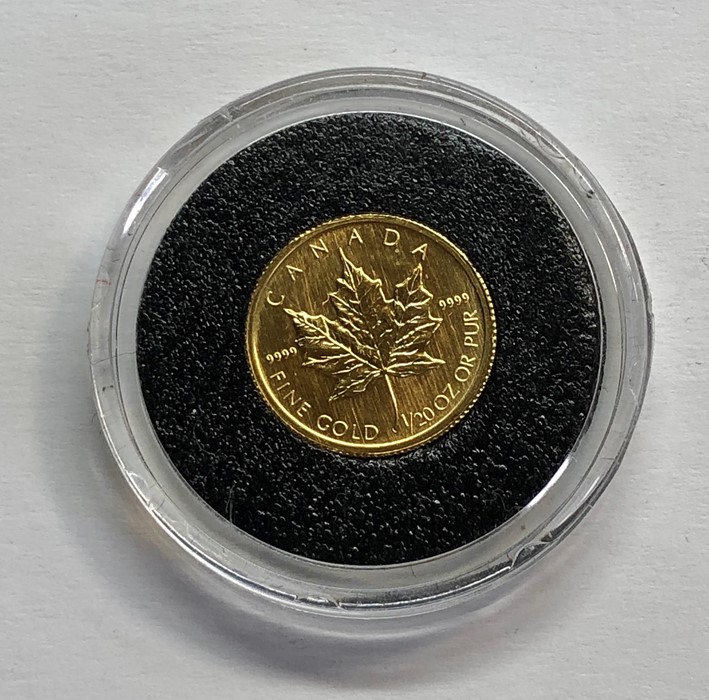 Fine gold 2006 Canada 1 dollar