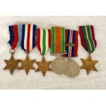 set of ww2 medals