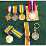 Selection of WW1 and WW2 medals