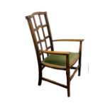 Arts and crafts nursing chair nursing chair