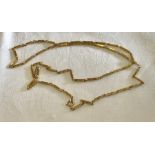 9ct gold necklace chain, Total weight is approx 28.6g