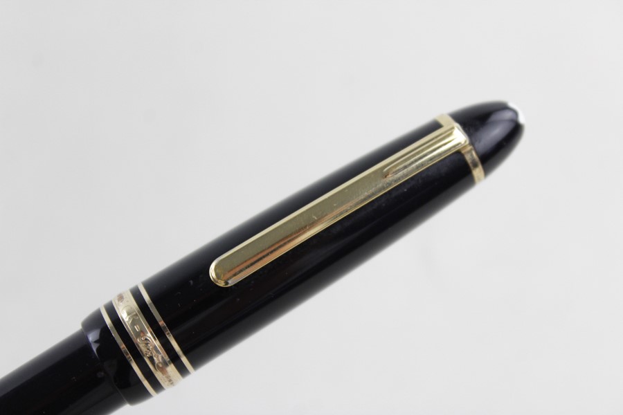 Montblanc Meisterstuck black ballpoint pen serial number CT1489669 - Image 4 of 6