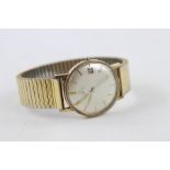 Vintage Gents Omega 9ct gold dennison cased wristwatch, automatic, Item is in vintage condition sign