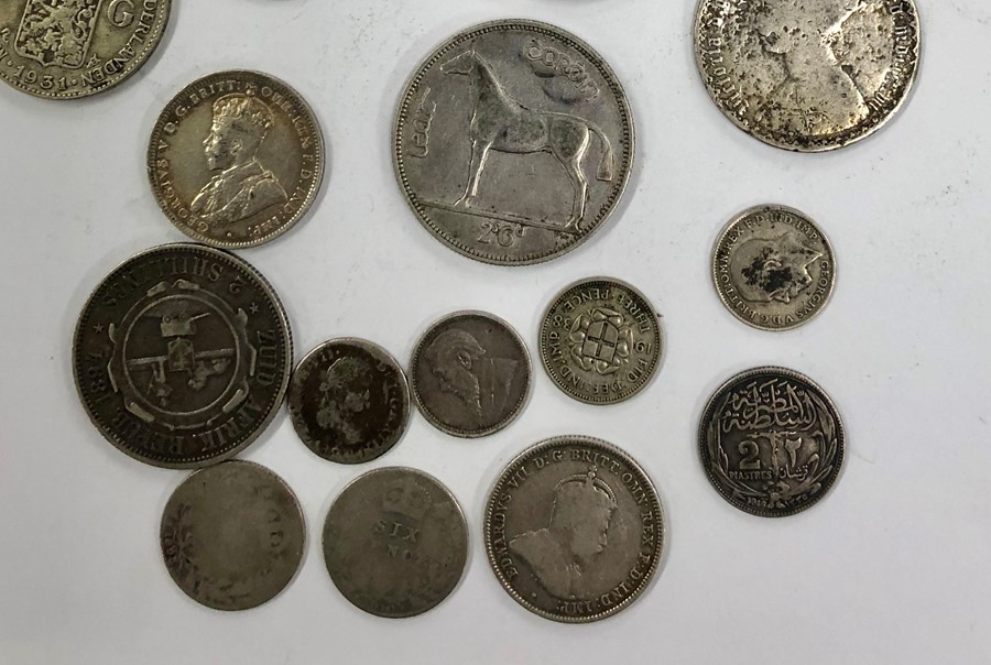 Collection of antique silver coins - Image 2 of 4