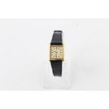 Vintage Ladies Omega De Ville Gold Tone Wristwatch Hand-Wind WORKING w/ Omega Strap & Buckle Face