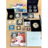 Collection of collectors coins