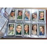 Collectors album of mixed cigarette cards from a large private collection