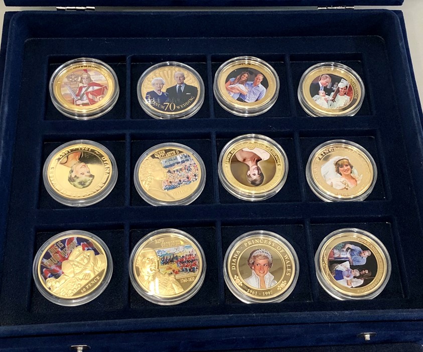 Boxed collection of 36 collectors coins - Image 5 of 5