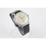 Vintage gents J.W Benson London wristwatch Face - 3.8cm x 4cm Strap - 1.6cm x 22.5cm Signs of wear