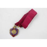 Vintage hallmarked 925 silver medical officer of dental health president medal dated 1928-29 item is