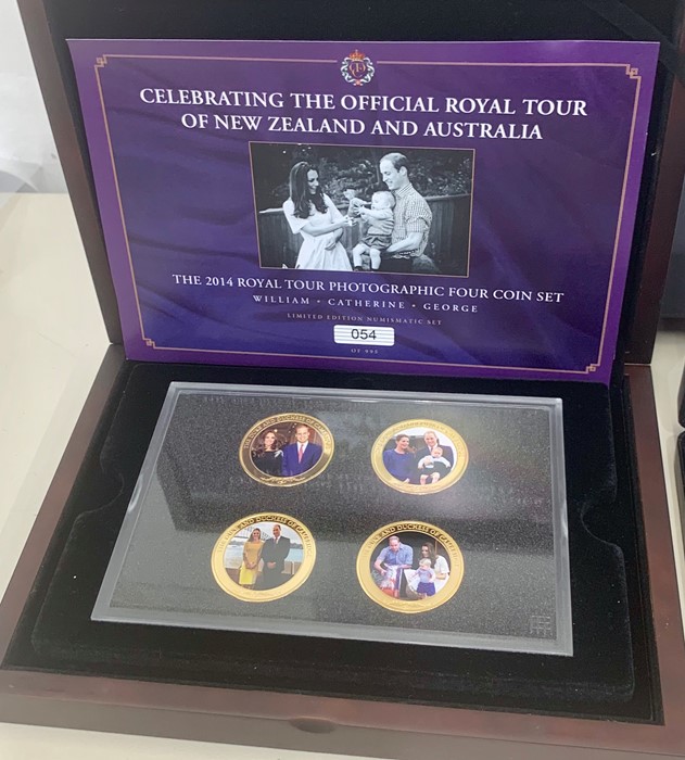 Official Royal tour of Newzealand and Australia coin set and The Life and times of her Majesty the Q - Image 4 of 4