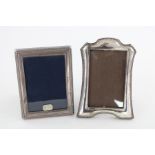 2 x Vintage hallmarked .925 silver Photograph Frames (425g) Ornate - 18cm(h) x 11cm(w) Other - 16cm