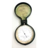 19th century barometer with original case