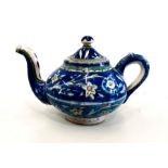 An unusual islamic antique pottery Palestine teapot