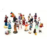 Selection of 23 vintage lead figures